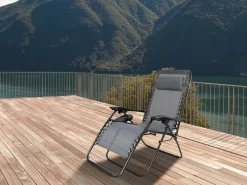 Fauteuil de jardin relax zéro gravité 