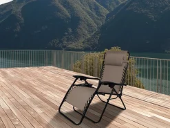 Fauteuil de jardin relax zéro gravité 