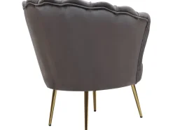 Fauteuil en velours 