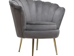 Fauteuil en velours 