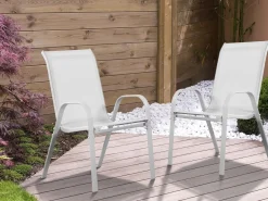 Fauteuil jardin Textilène 