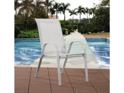 Fauteuil jardin Textilène