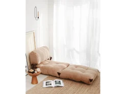 Fauteuil-lit en tissu