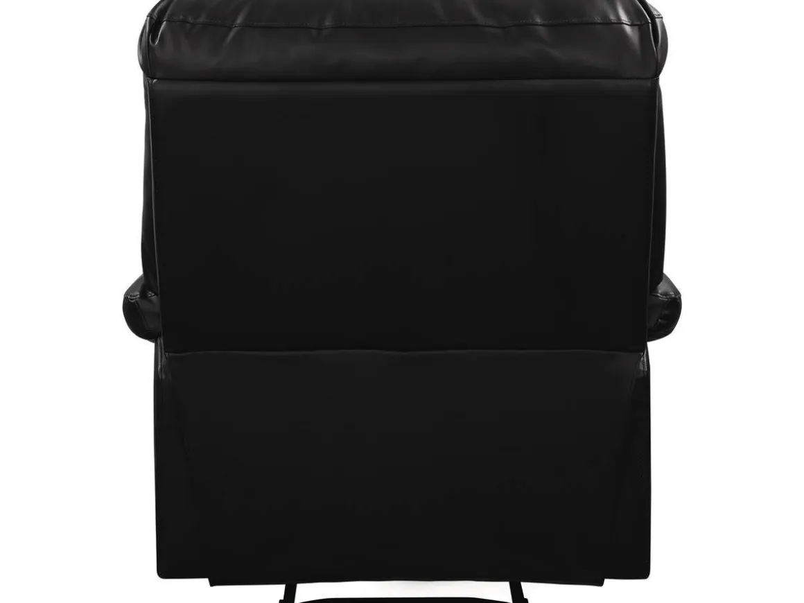 Fauteuil relax "Lincoln" - 90 x 89 x 103 cm - Noir