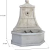 Fontaine " Baccarat" - Pierre reconstituée  - 86 x 51 x 111 cm