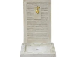 Fontaine "ETNA" - en pierre reconstituée - 57 x 42 x 87 cm Beige