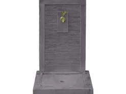 Fontaine "ETNA" - en pierre - 57 x 42 x 87 cm - Grise