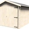 Garage bois "Gamache" - 14.24 m² - 2.98 x 4.78 x 2.56 m - 28 mm
