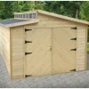 Garage bois "Torino" - 20.88 m2 - 3.64 x 5.74 x 2.92 m - 28 mm
