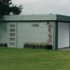 Garage "Modern" - 19.26 m² - 3.58 x 5.38 x 2.56 m - 40 mm - Porte motorisée