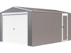 Garage métal "Nevada" avec porte roulante - 15,61m²