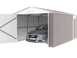 Garage métal "Nevada" - 15,36m² avec gouttière