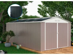 Garage métal "Nevada" - 15,36m² avec panneaux solaires