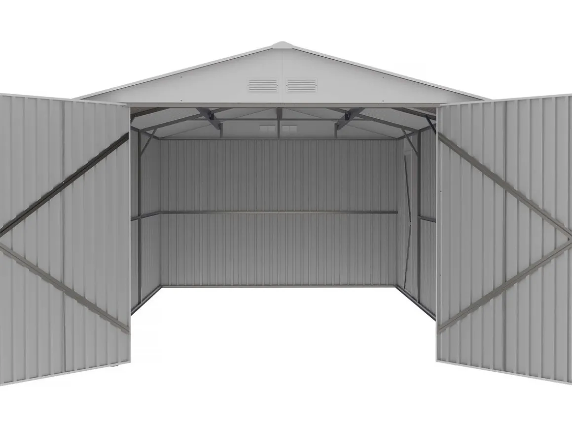 Garage métal "Nevada" - 18,56m² avec panneaux solaires