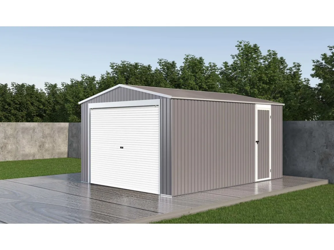 Garage métal "Nevada" - 18,56m² avec panneaux solaires