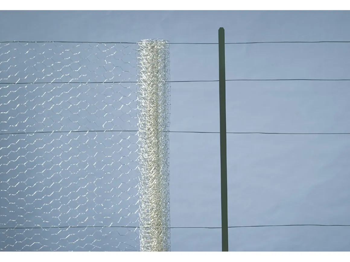 Grillage métallique - "Galvanex " - 1.00 x 25 m - Gris