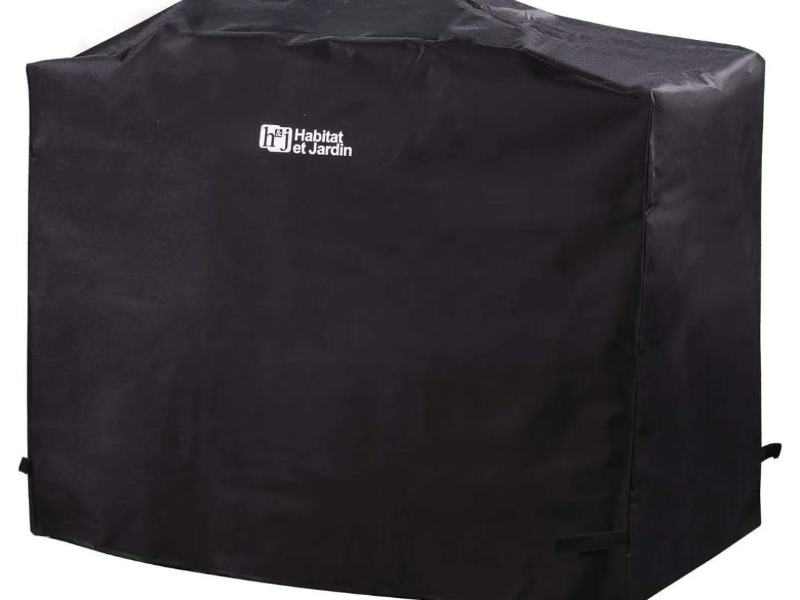 Housse pour barbecue "Festa 4" - 107x52 cm - Noir