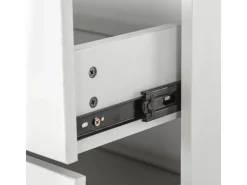 Kit dressing modulable avec penderie, 9 tiroirs et 2 étagères 