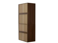 Kit dressing modulable avec penderie, tiroirs et rangements 