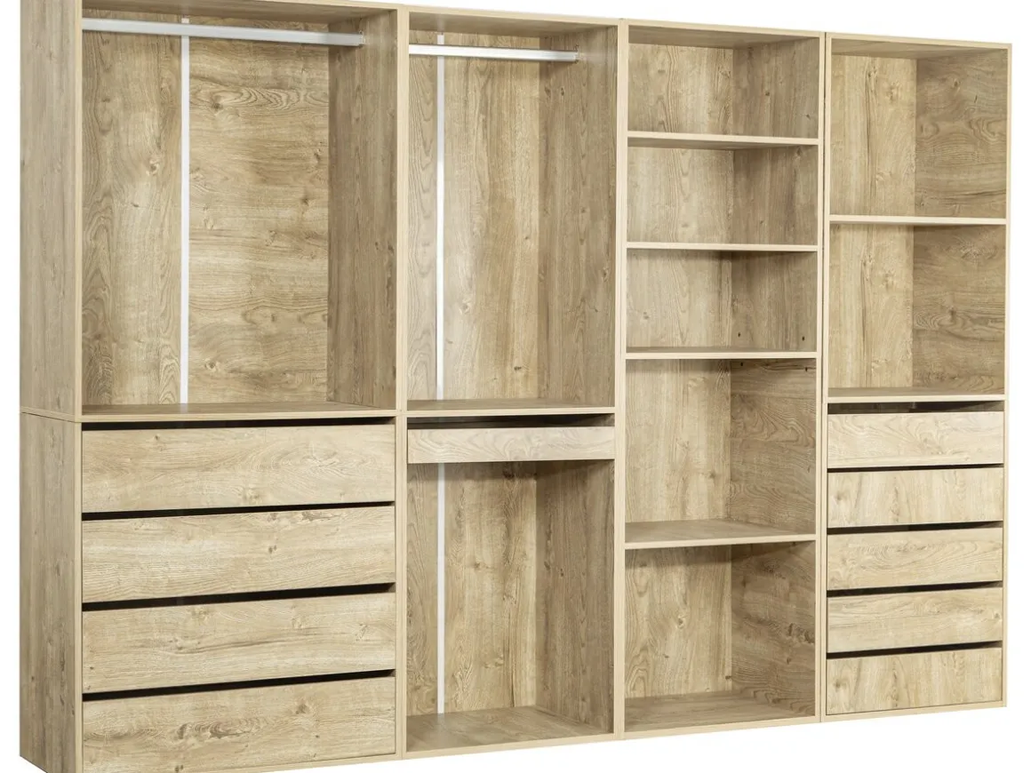 Kit dressing " Opéra " modulable - 4 éléments - Beige