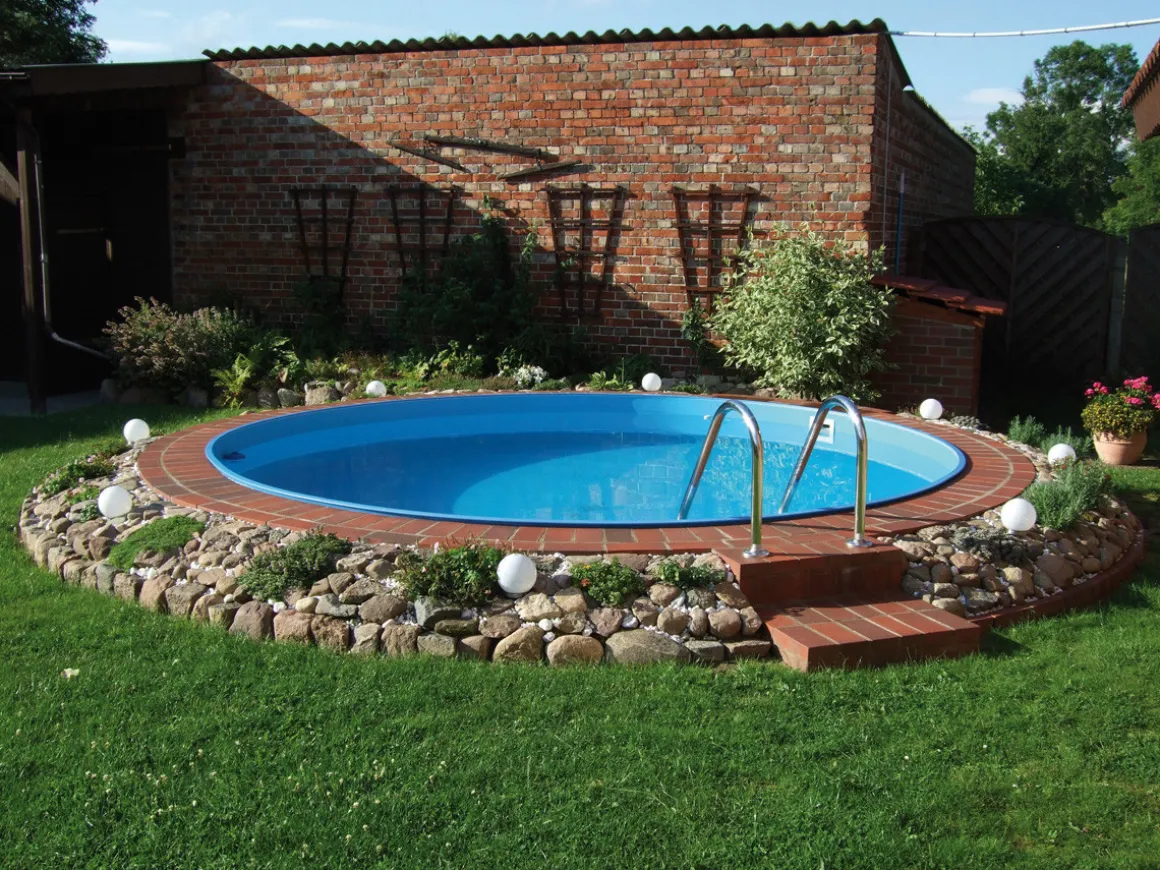 Kit piscine acier ronde enterrées - Ø 4.50 x 1.20 m