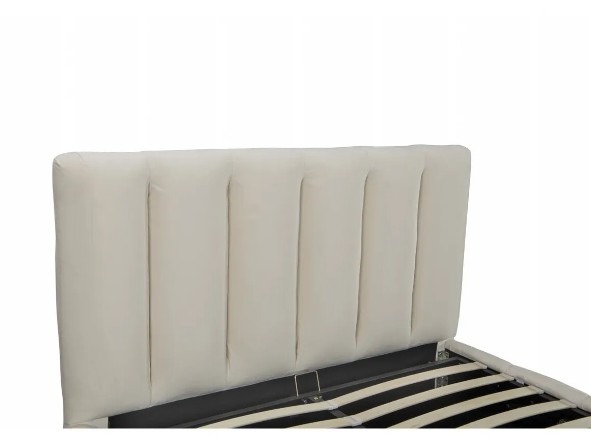 Lit avec coffre "Annie" 180 x 200 cm - Beige