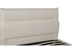 Lit avec coffre de rangement en velours 