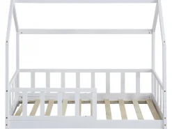 Lit cabane en bois 