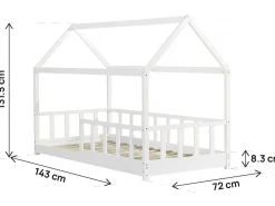 Lit cabane pour enfant 