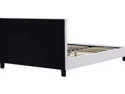 Lit double en pvc "Julia" - 180 x 200 - Blanc