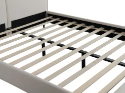 Lit double en tissu design