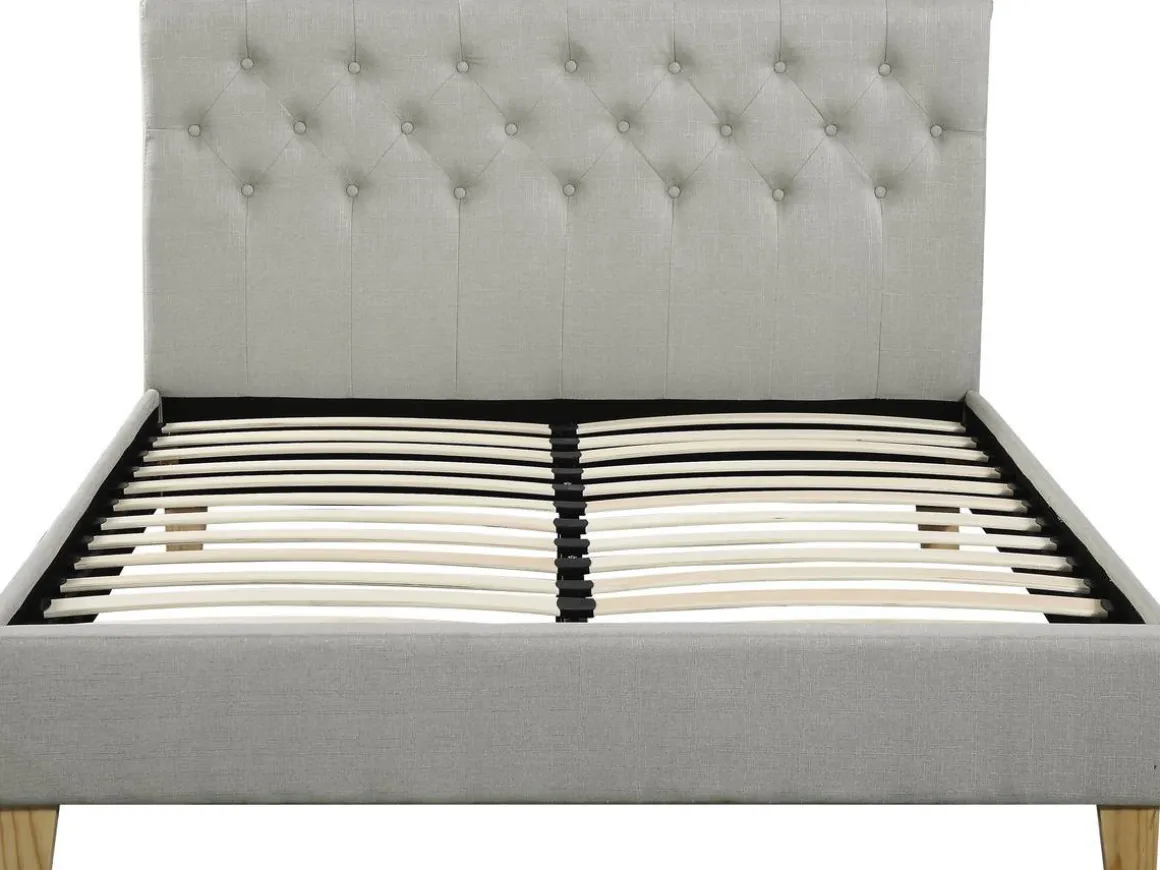 Lit "Emmy" - 160 x 200 cm - Beige