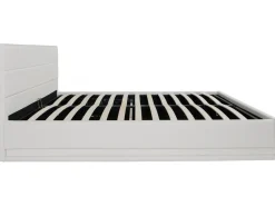 Lit LED avec coffre "Anastasia" - 140 x 190 cm - Blanc