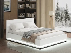 Lit LED avec coffre 
