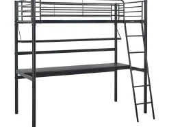 Lit mezzanine avec bureau 