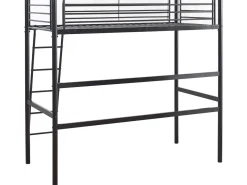 Lit mezzanine en métal 