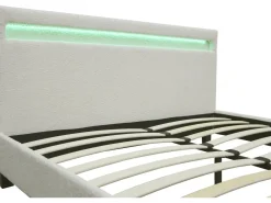 Lit tissu bouclette avec LED 
