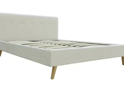 Lit tissu bouclette