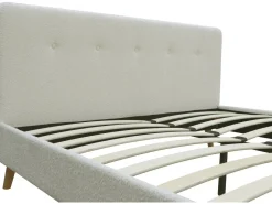 Lit tissu bouclette