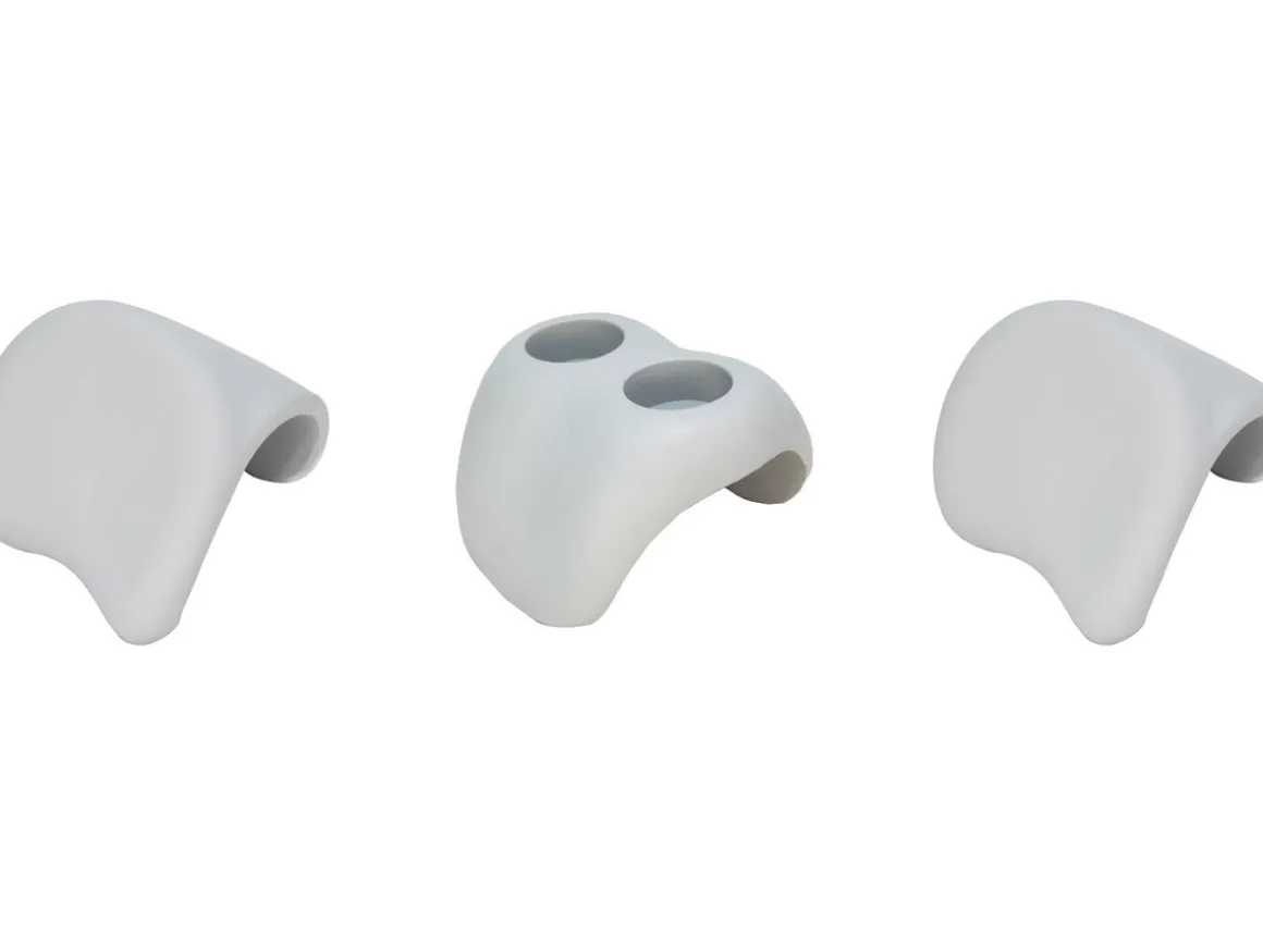 Lot de 2 Appuie-têtes et 1 Porte-gobelet pour Spa
