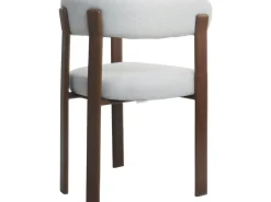 Lot de 2 chaises de salle à manger avec accoudoirs 