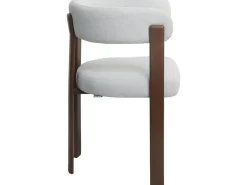 Lot de 2 chaises de salle à manger avec accoudoirs 