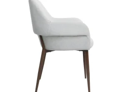 Lot de 2 chaises de salle à manger avec accoudoirs