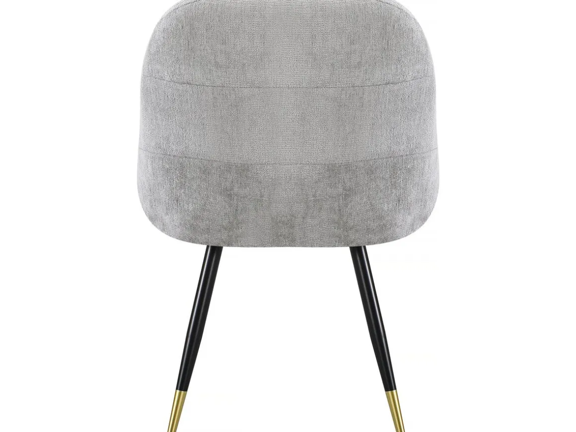 Lot de 2 chaises en tissu "Harmony" - 54 x 57 x 90 cm - Beige