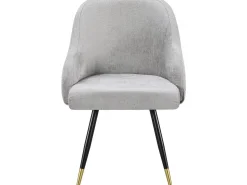 Lot de 2 chaises en tissu
