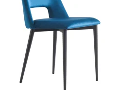 Lot de 2 Chaises en velours 