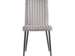 Lot de 2 chaises en velours 
