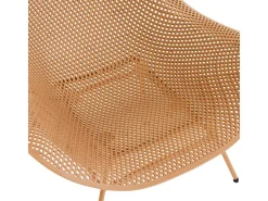 Lot de 2 fauteuils de jardin avec table basse