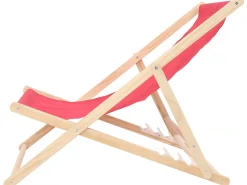 Lot de 2 transat en bois 