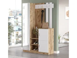 Meuble d'entrée en bois 
